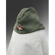 Пилотка суконная обр. 1941 года для начальствующего состава  всех родов войск Красной Армии. 